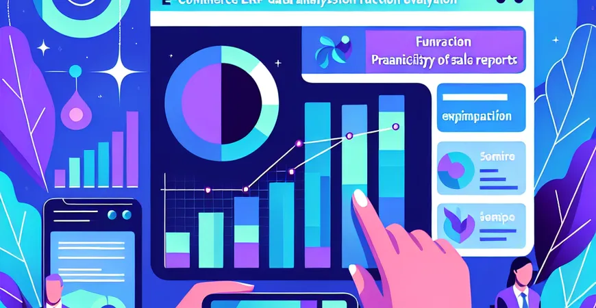 电商 ERP 数据分析功能测评：销售报表实用价值